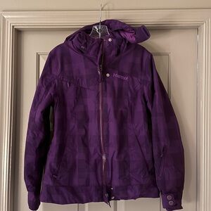 Marmot Purple Jacket Sz M
